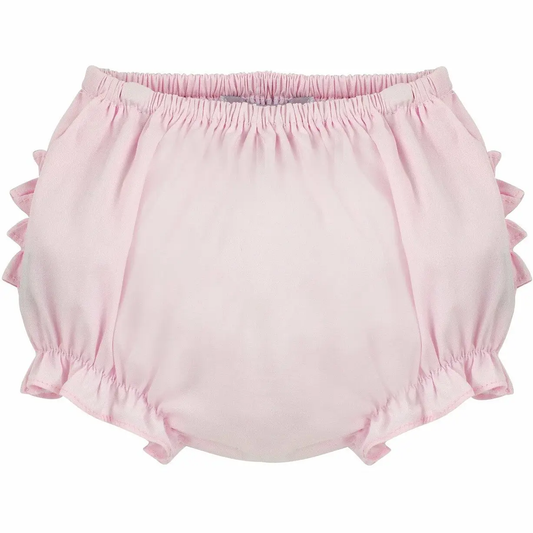 Baby Girl Pink Ruffle Diaper Cover