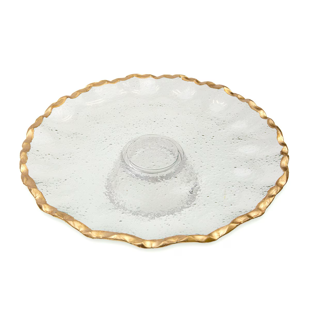 Triomphe Cake Stand Clear/Gold