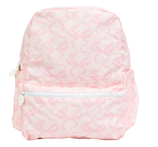 The Backpack - Bows Pink on Pink