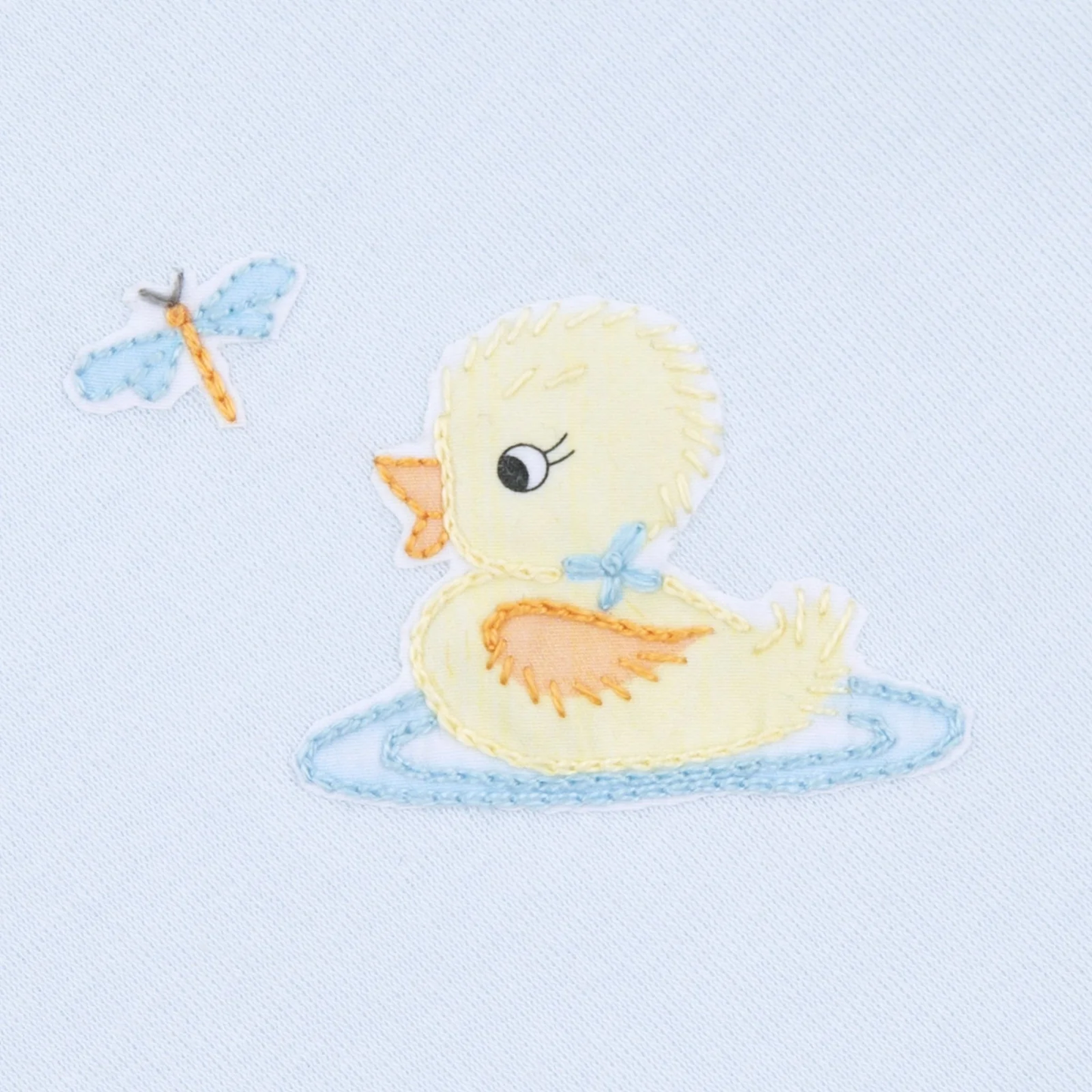 Light Blue Darling Ducklings Gathered Gown