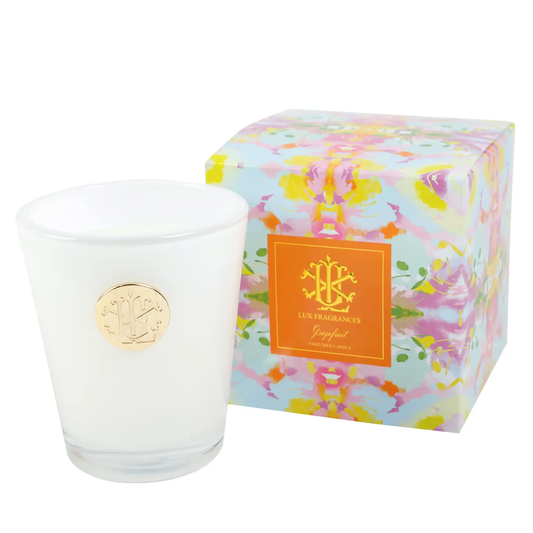 Grapefruit 8 oz Designer Box Candle