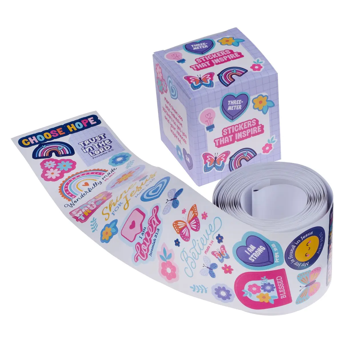 Inspirational Sticker Roll for Kids