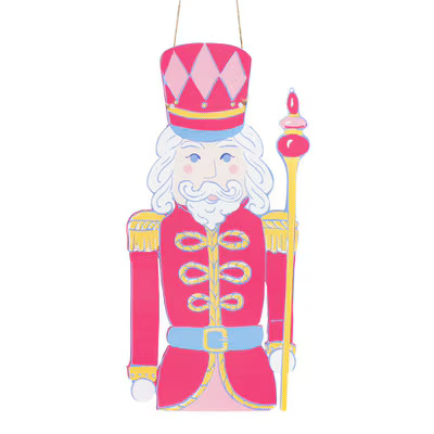 Candy Nutcracker Door Hanger