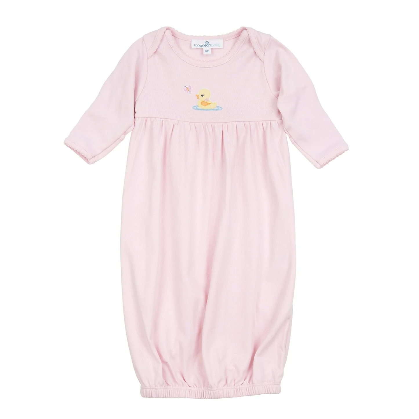 Pink Darling Ducklings Gathered Gown