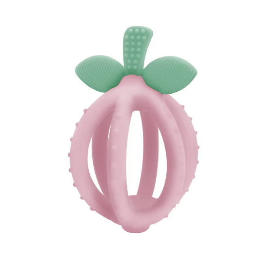 Pink Lemonade Bitzy Biter™ Teething Ball Baby Teether