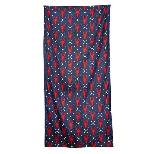 Crawdad Craze Beach Towel