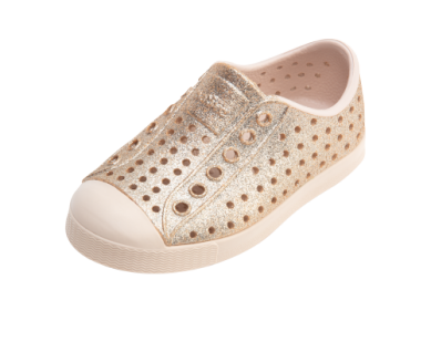 Rock Salt Bling/Rock Salt Pink Native Shoes
