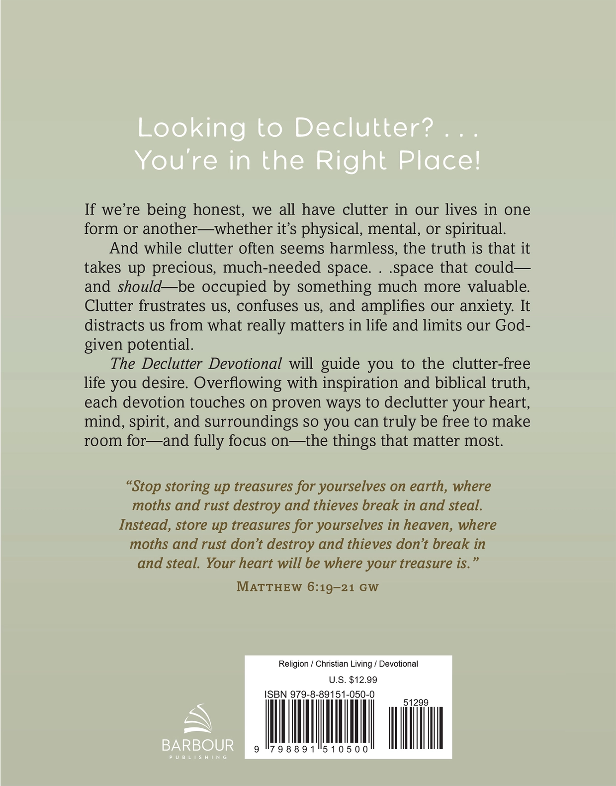 The Declutter Devotional