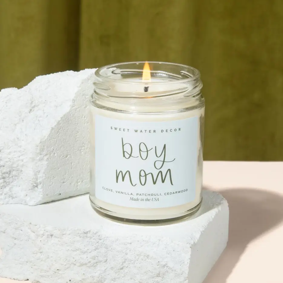 Boy Mom 9 oz Soy Candle