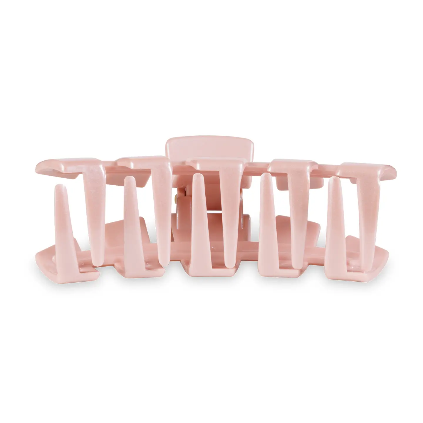 Teleties Classic Hair Clip | Large | Pearly Pink