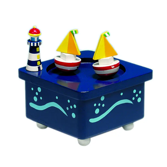 Wooden Dancing Sailboats