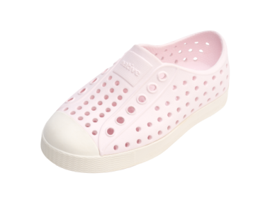 Milk Pink/Shell White Native Shoes