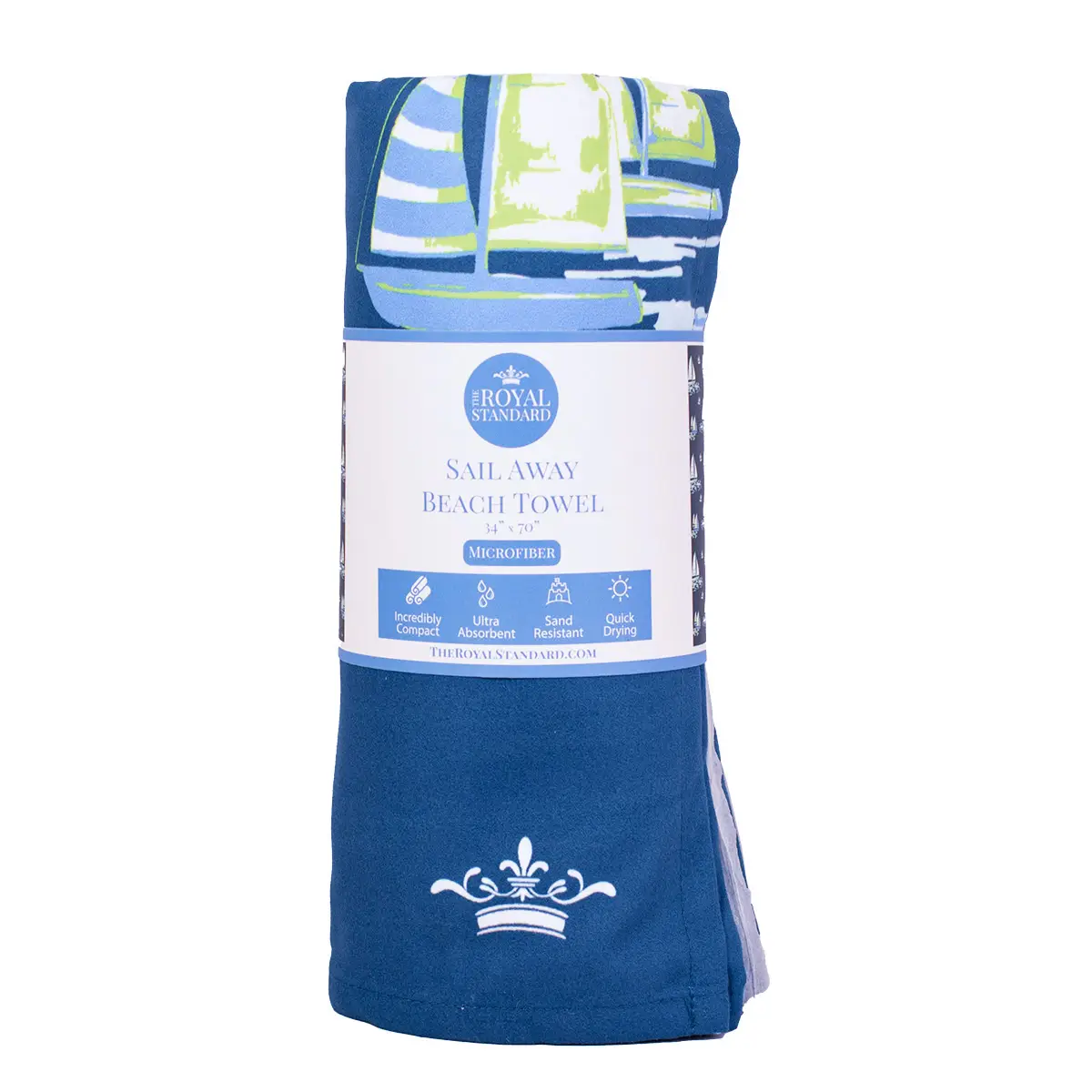 Sail Away Beach Towel