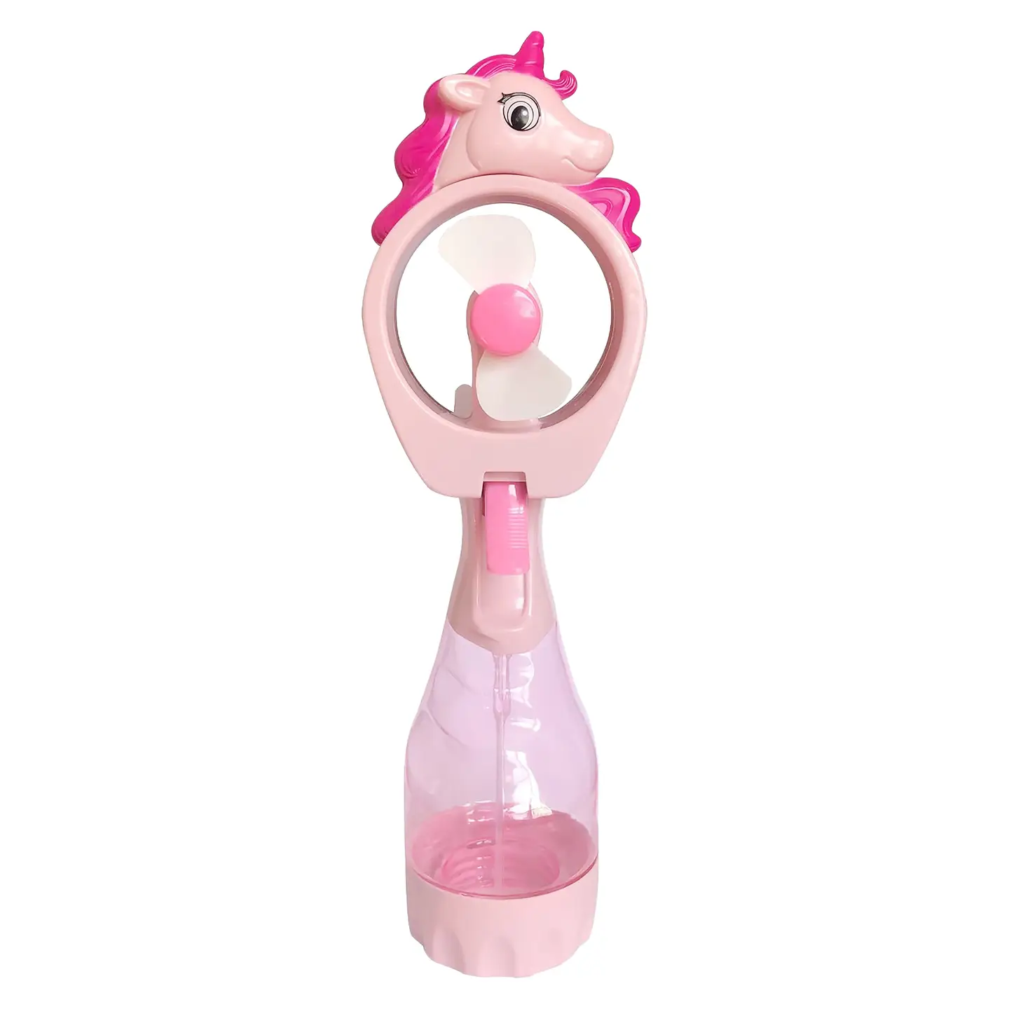 Unicorn Pony Water Spray Misting Electric Fan