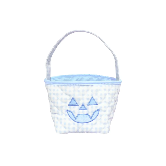 Petite Pumpkin Tote (Blue)