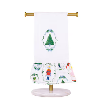 Waltz Tree Ruffle Hand Towel
