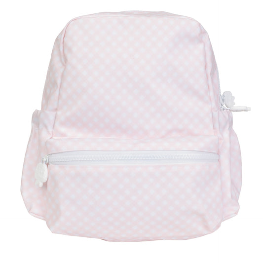 The Backpack - Pink Gingham