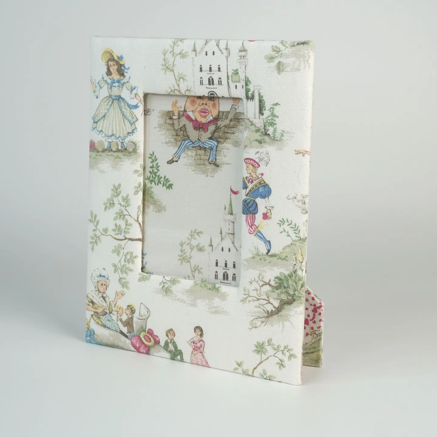 Baby Photo Frame-Over the Moon Nursery Rhyme Toile