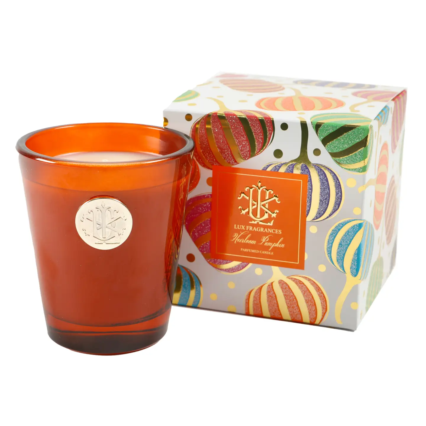 Heirloom Pumpkin 8oz Designer Box Candle