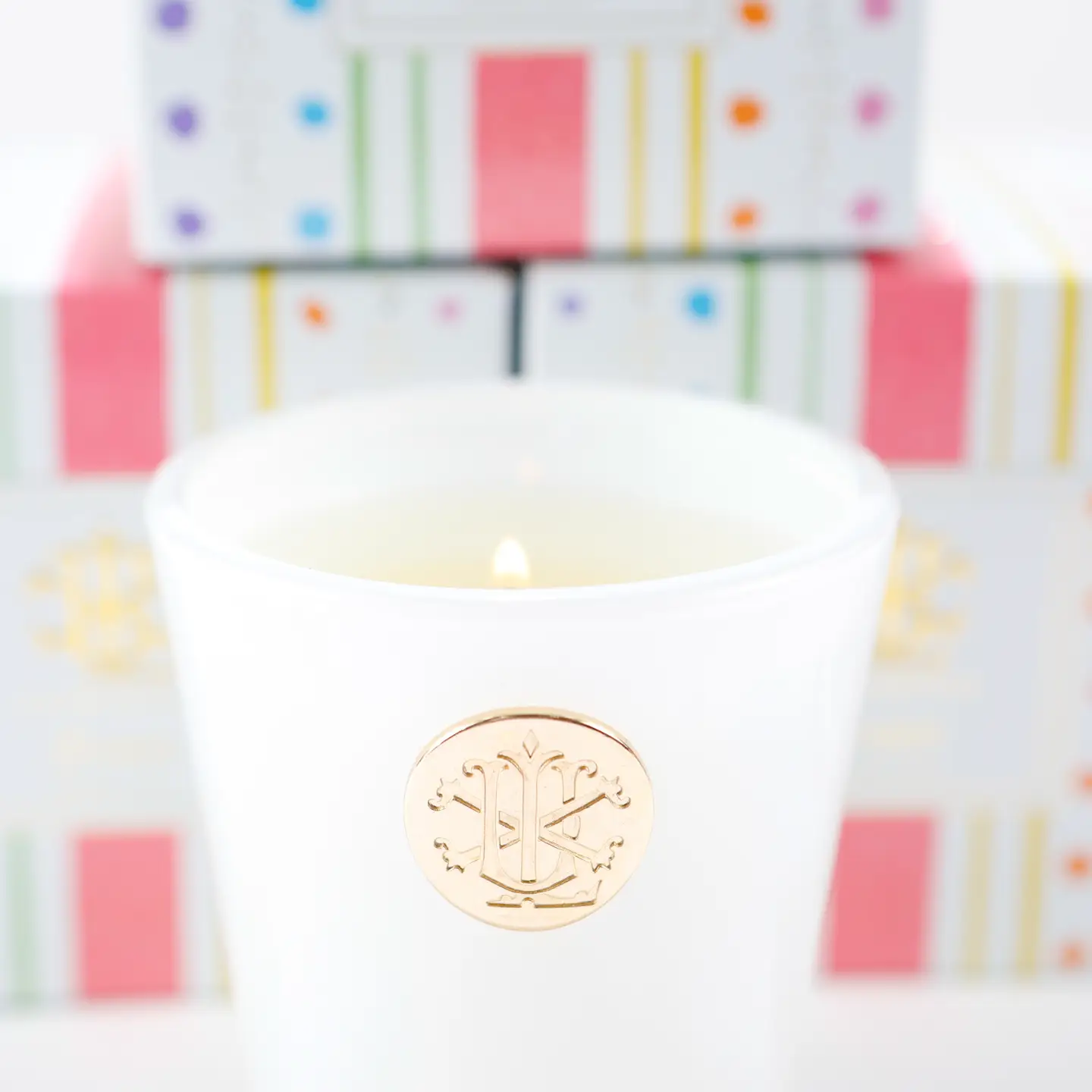 Bubbles 8 oz. Designer Box Candle