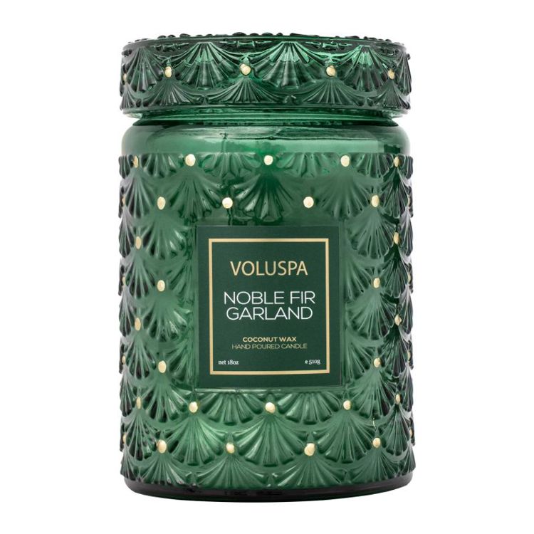 Voluspa Nobile Fir Garland Large Jar Candle