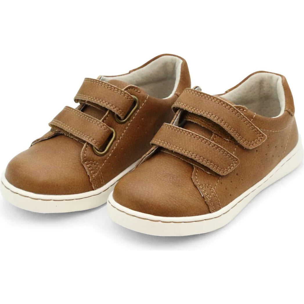 Kyle Double Velcro Chestnut Sneakers