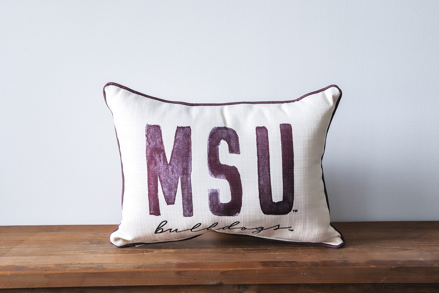 MSU Bulldogs Lumbar Pillow