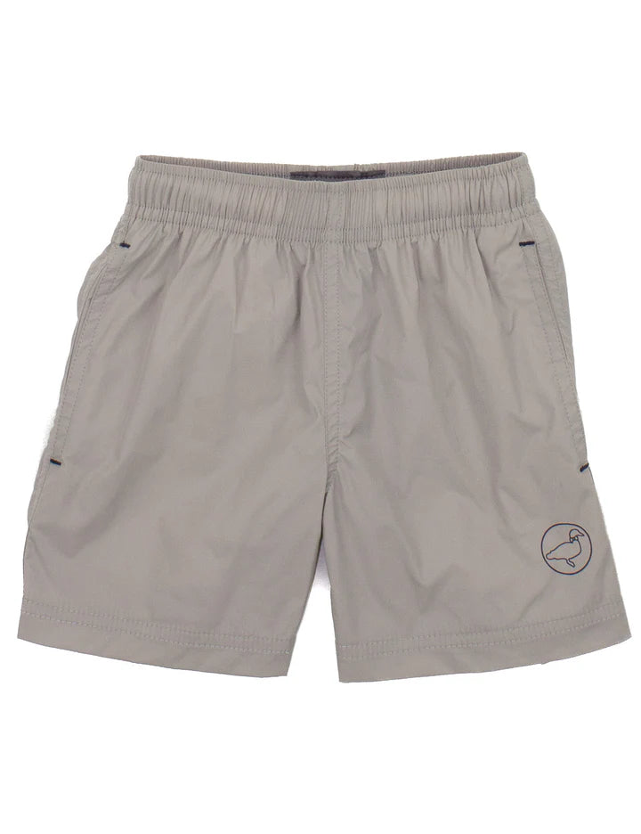 Properly Tied Boys Drifter Short - Light Grey