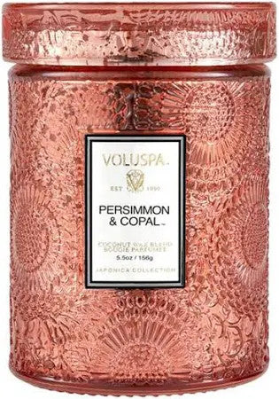 Voluspa Persimmon & Copal Small Jar Candle