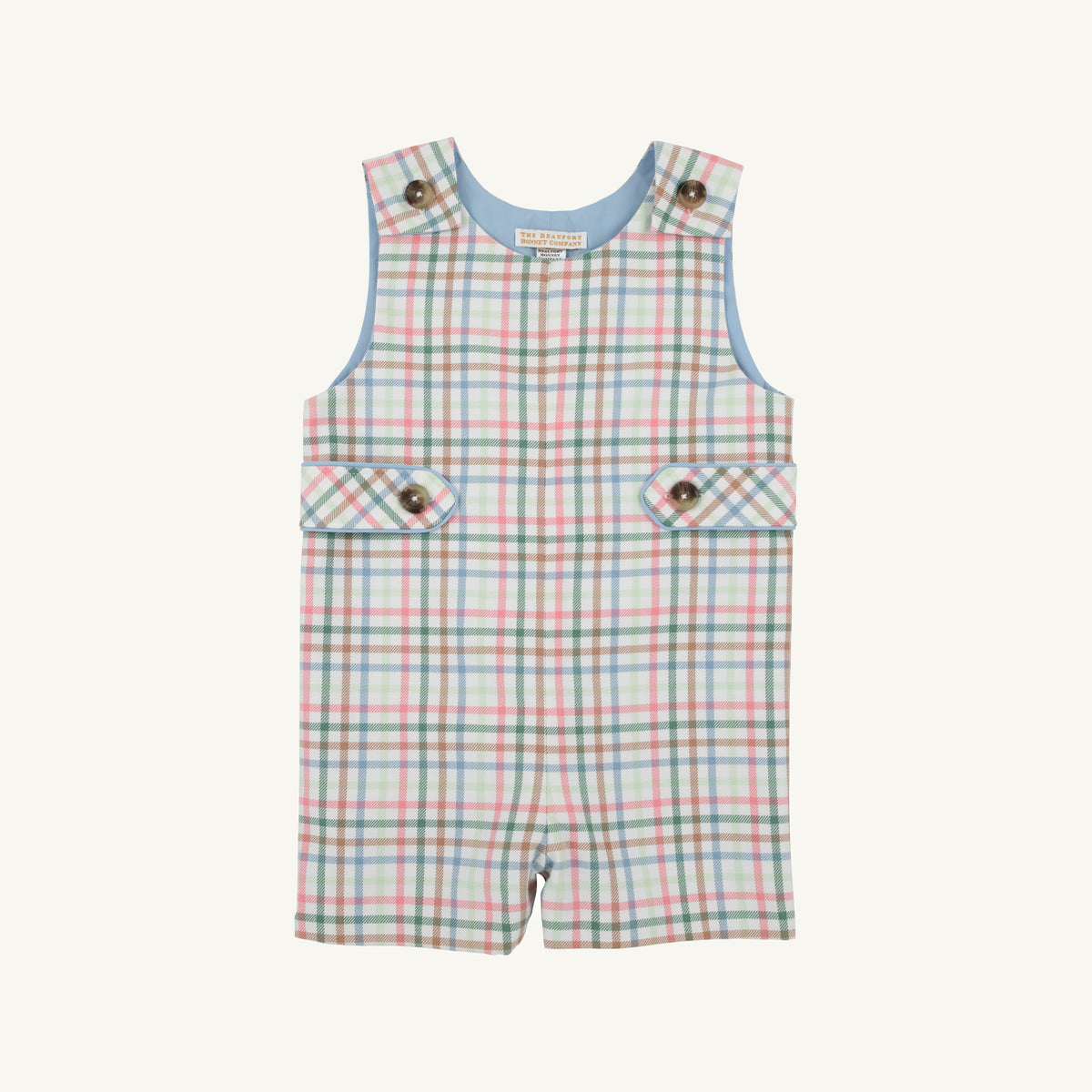 Jack Keene Jon Jon - Manalapan Plaid and Barrington Blue