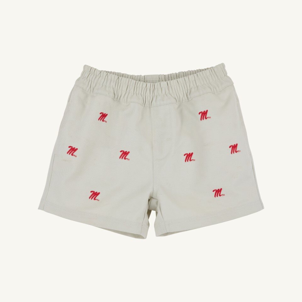 Saratoga Stone/Ole Miss Critter Sheffield Shorts