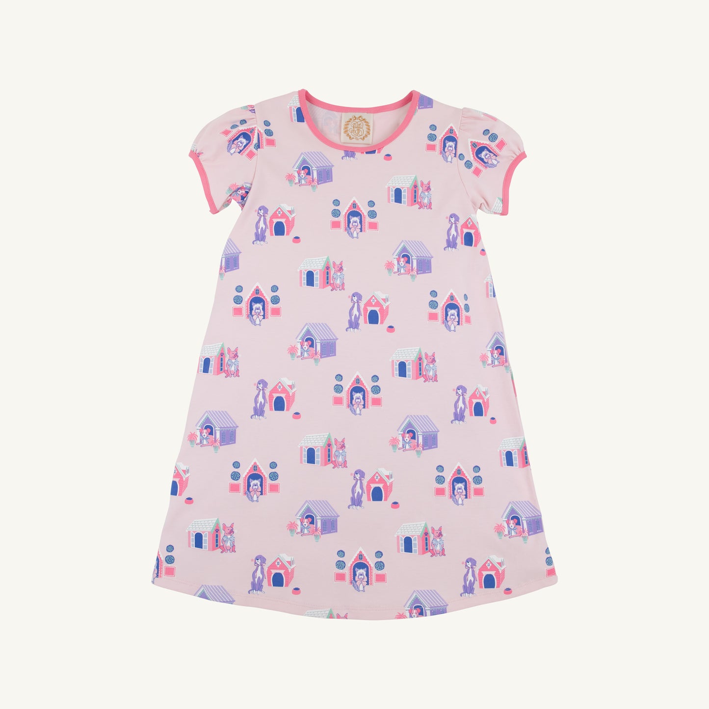 Penny Play Dress - In The Dog House/Romany Rose