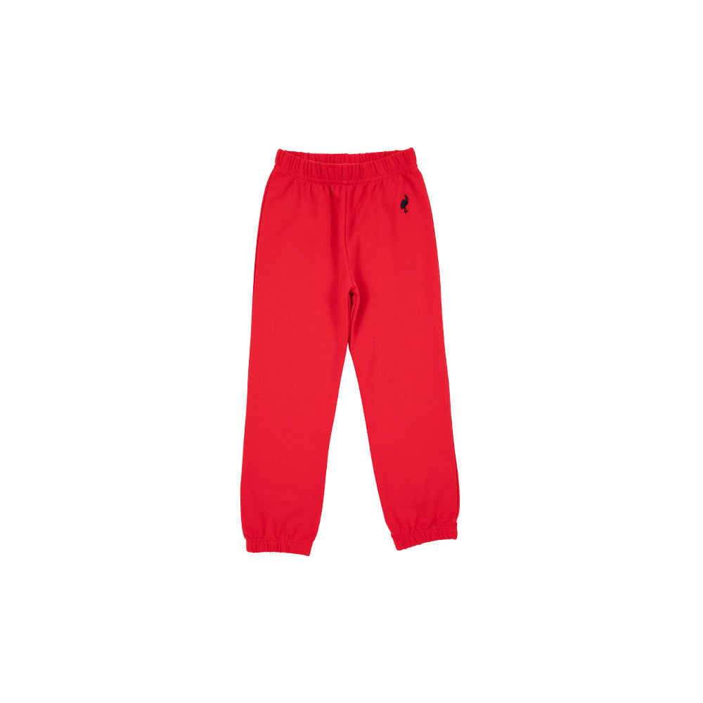 Gates Sweeney Sweatpant (Pima) - Richmond Red/Nantucket Navy