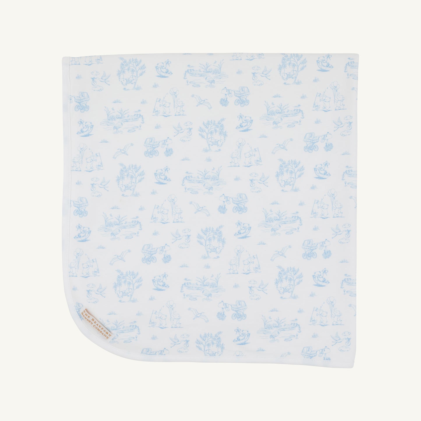 Baby Buggy Blanket - Sir Propers Sweet Arrival (Beale Street Blue)