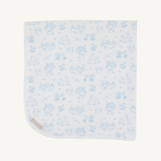 Baby Buggy Blanket - Sir Propers Sweet Arrival (Beale Street Blue)