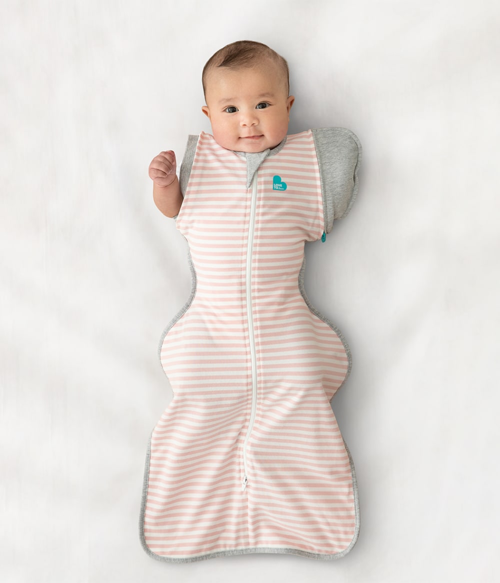 Love To Dream Pink Stripe Transition Swaddle