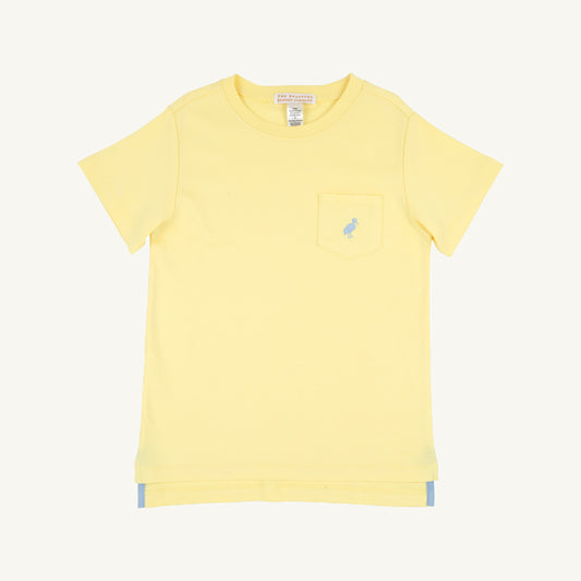 Carter Crewneck - Lake Worth Yellow/Sarasota Sky