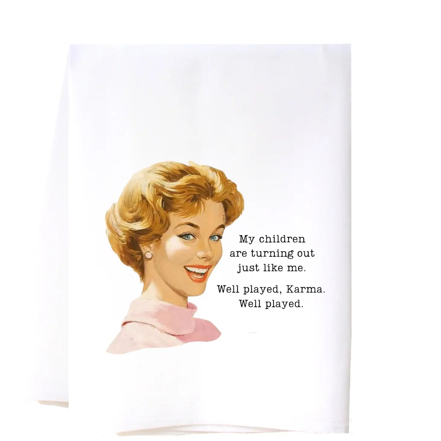 Snarky Flour Sack Tea Towel